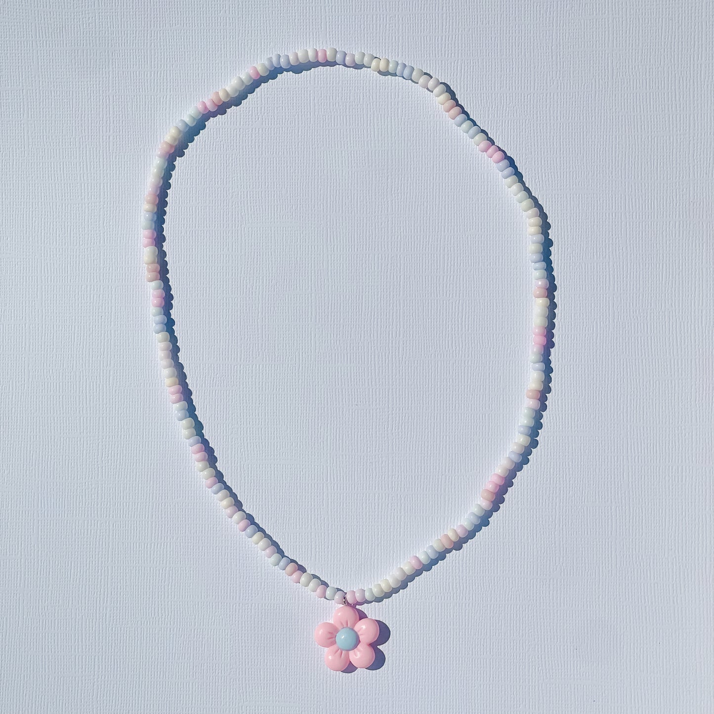 Pastel Flower Necklace