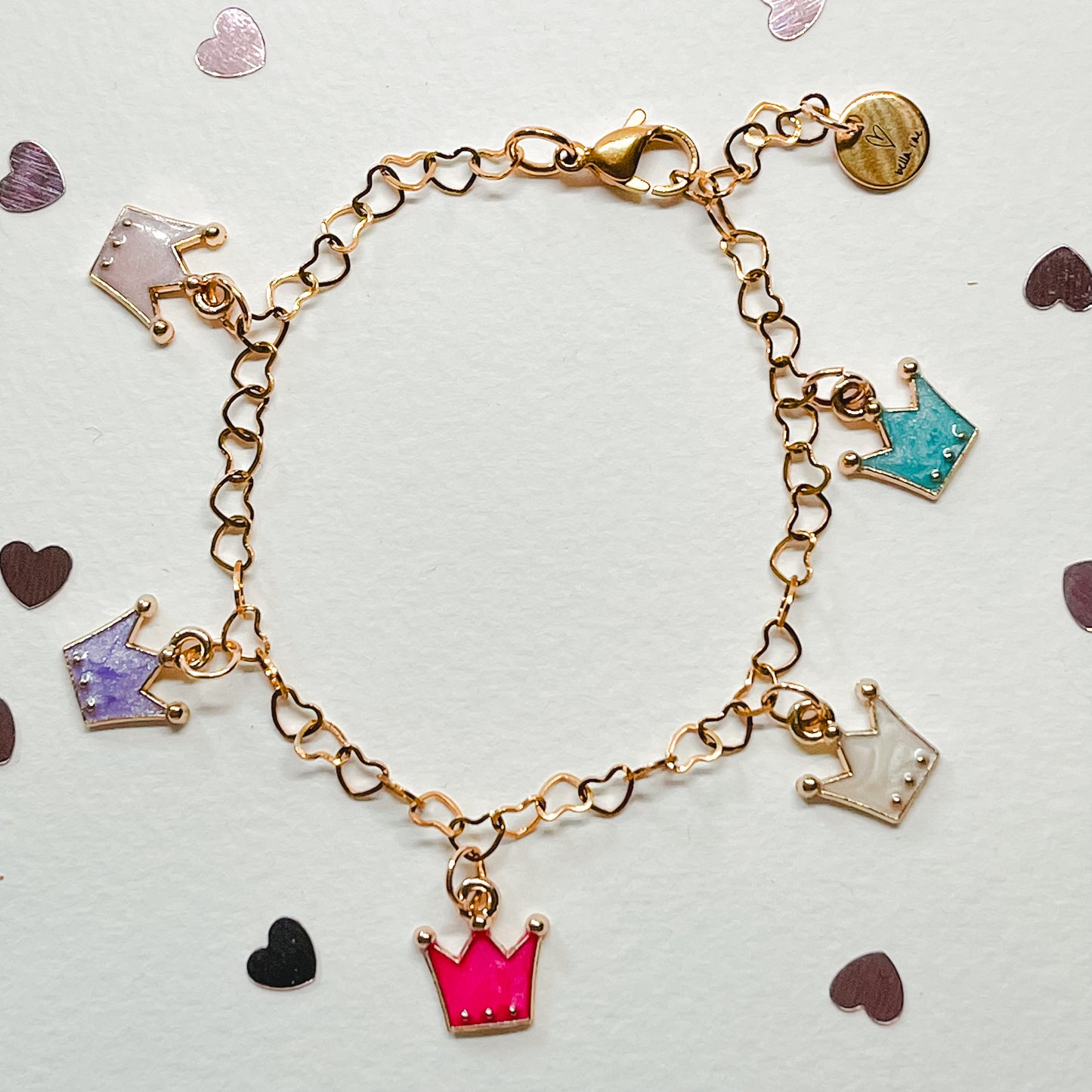 Dreamland Crowns Charm Bracelet