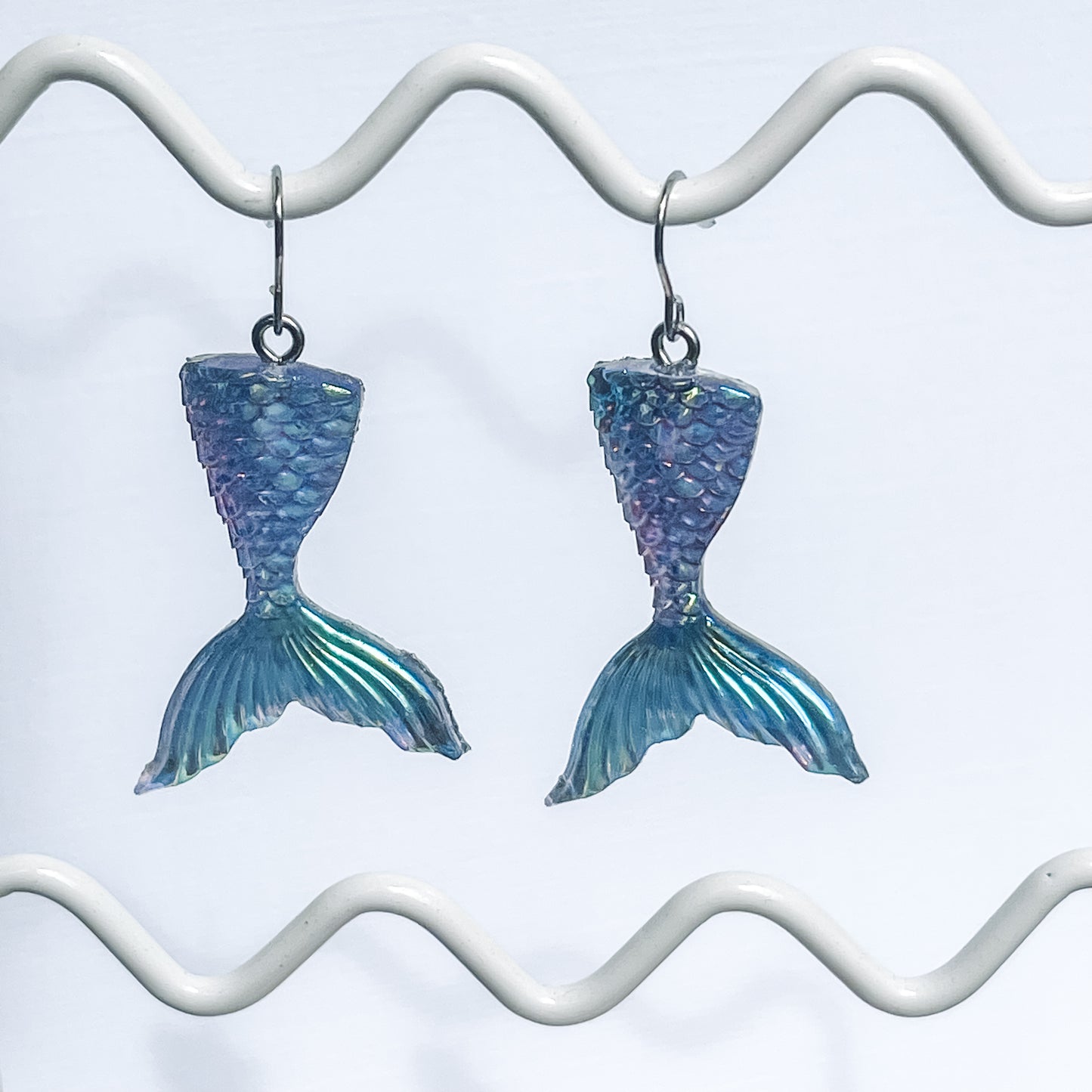 Whimsical Waters Mermaid Tail Earrings