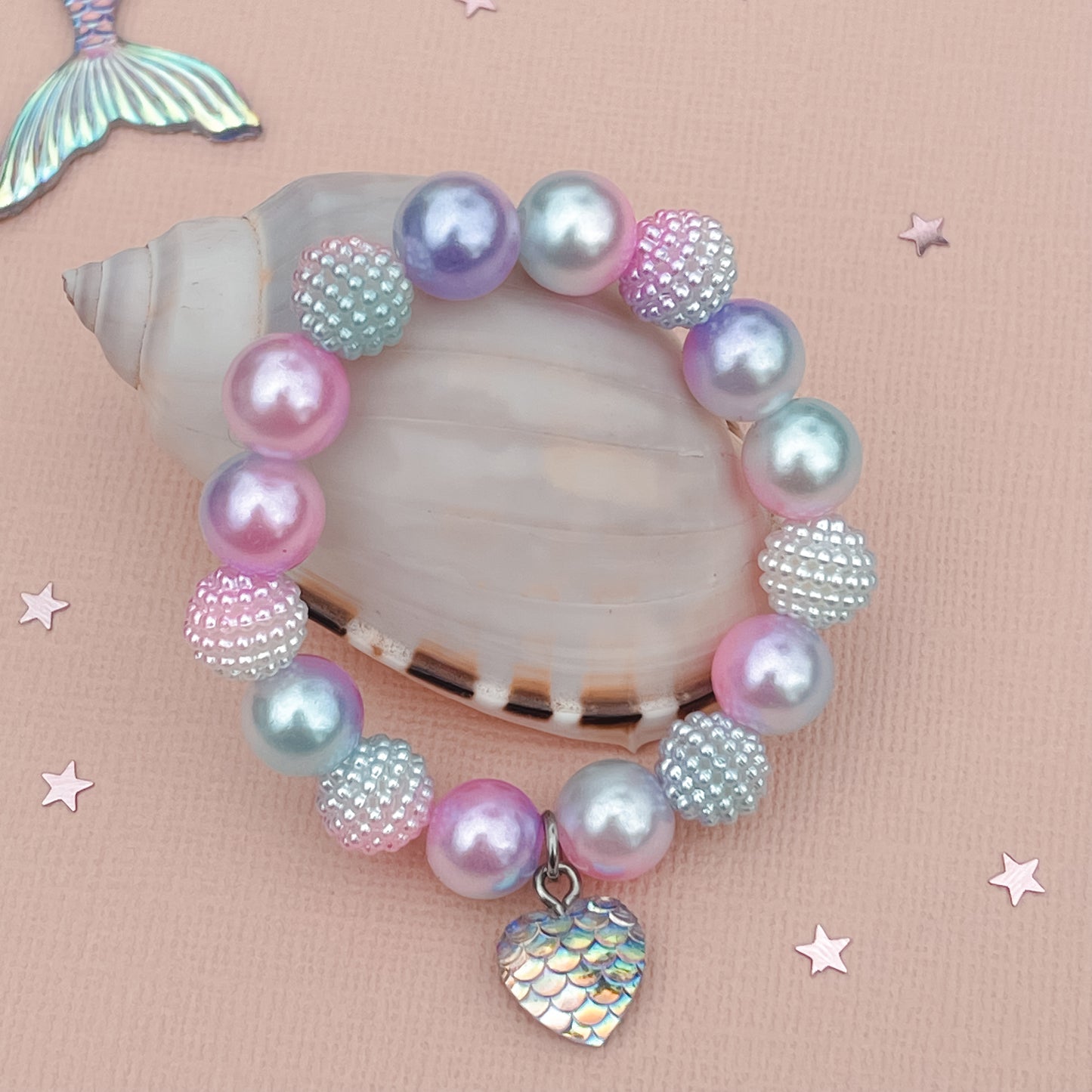 Whimsical Waters Mermaid Toddler Bracelet
