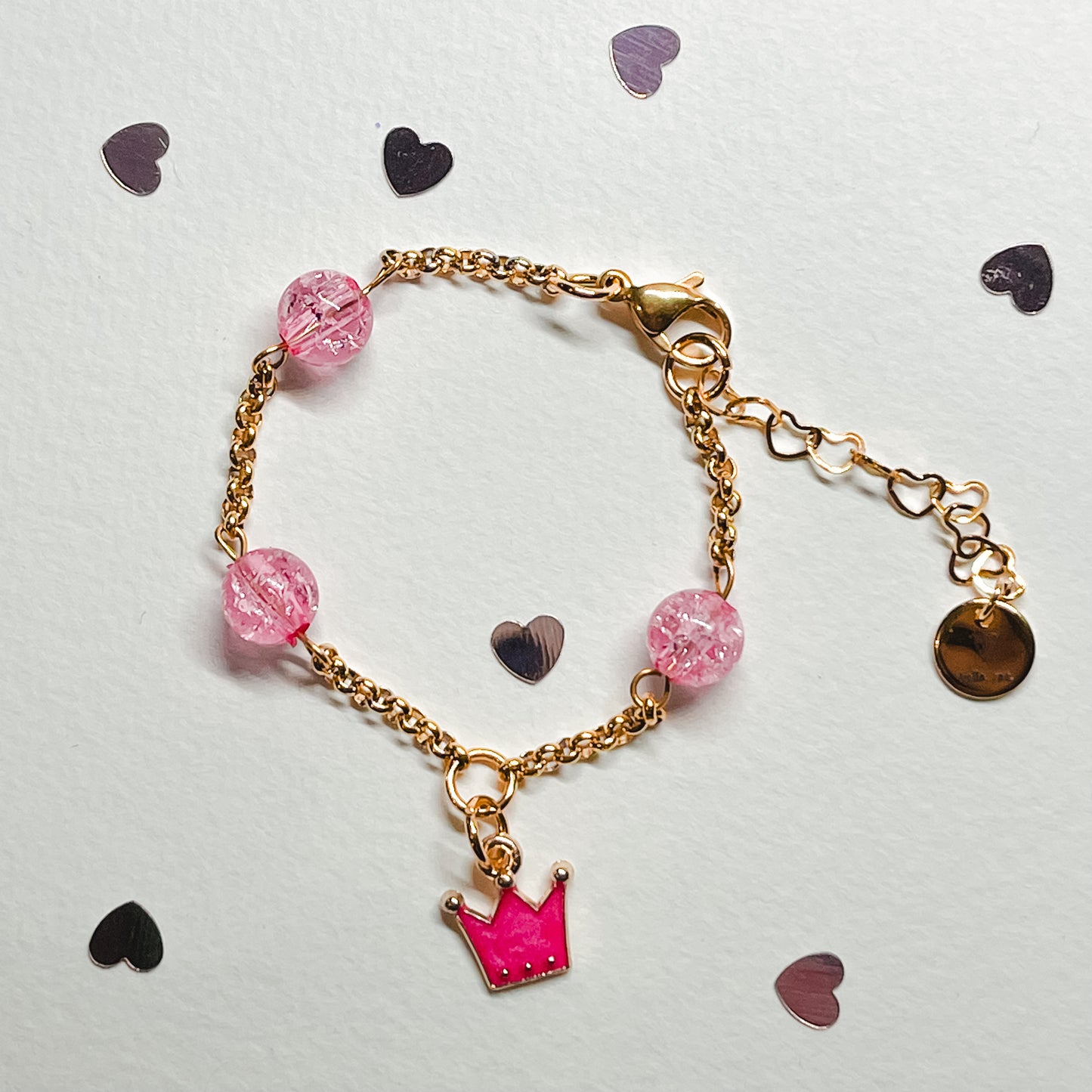 Princes Sparkles Bracelet Pink