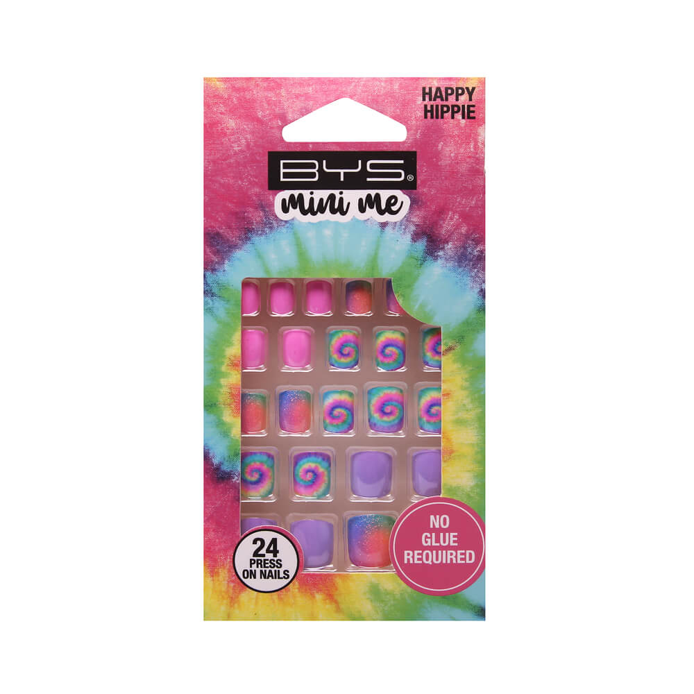 Happy Hippie Press On Nails