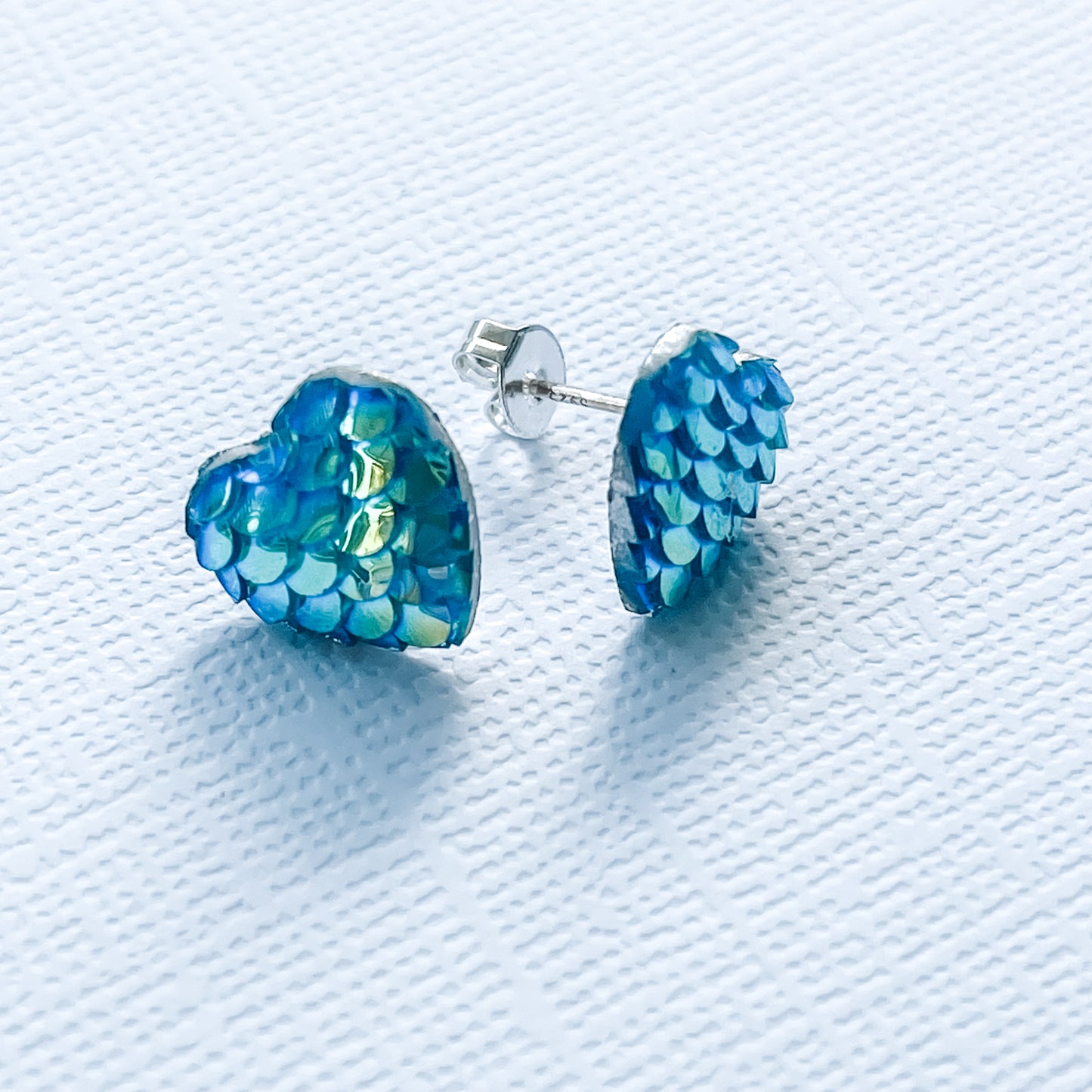 Twilight Shimmer Mermaid Stud Earrings