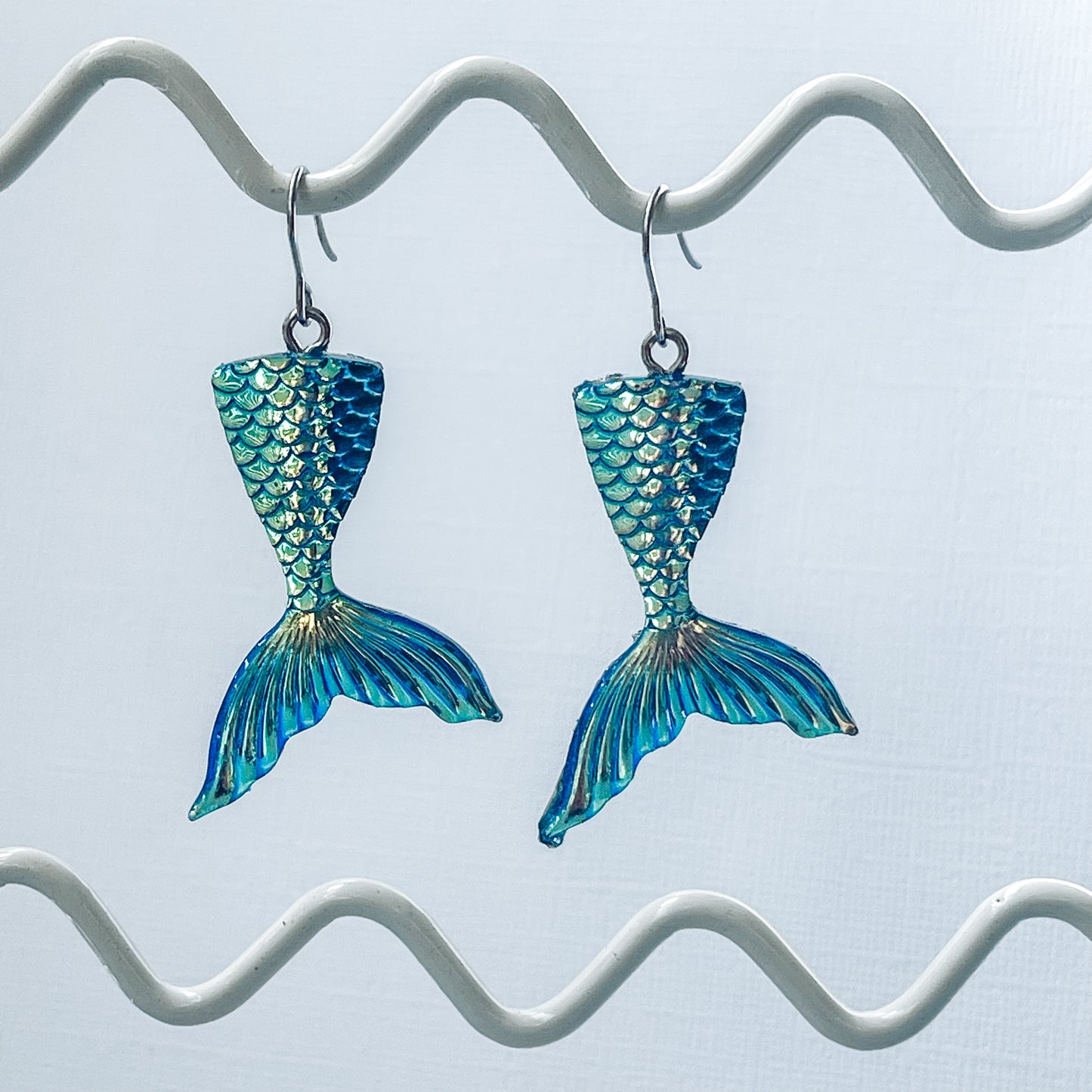 Twilight Shimmer Mermaid Tail Earrings