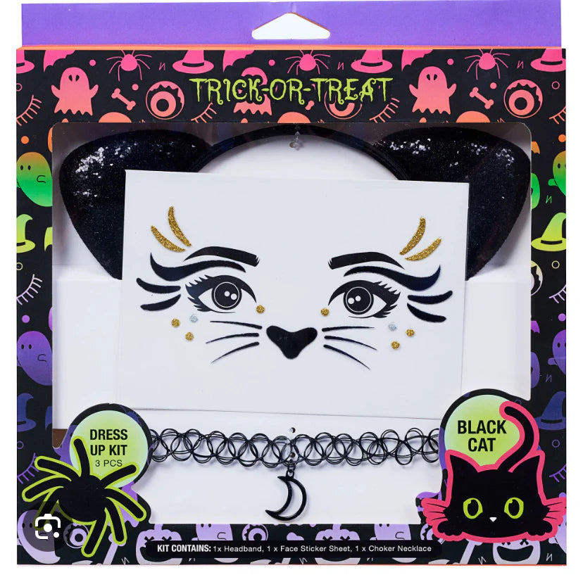 Black Cat Dress Up Kit