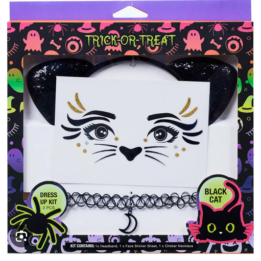 Black Cat Dress Up Kit