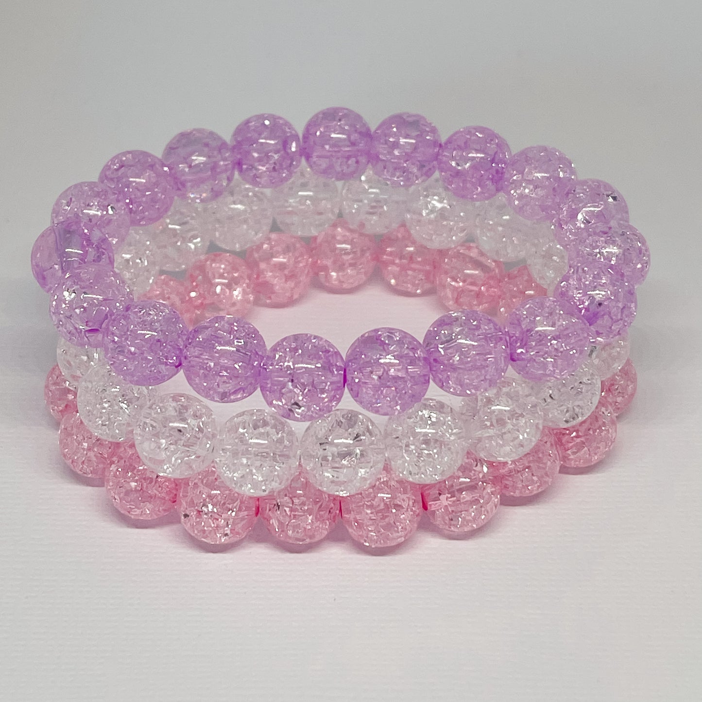 Crackle Bracelet Stack